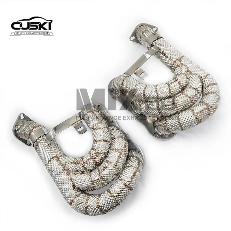 Автомобильные выхлопные детали из нержавеющей стали для Porsche Boxster Cayman 981 3 4