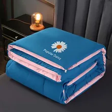 Novo 2020 outono inverno colcha dupla face quatro estações quilts engrossar único duplo edredon consolador rainha gêmeo rei tamanho adultos (2)