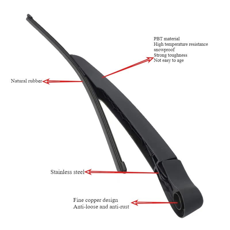 

Щетка стеклоочистителя заднего лобового стекла 61627356223 Для BMW X1 F48 B48A20A 2014-2023 чистка окон автомобиля