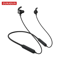 Wireless Bluetooth Headset  ANC Active Noise Reduction Sports Neck-mounted Headset  Universal for Apple and Android Phones