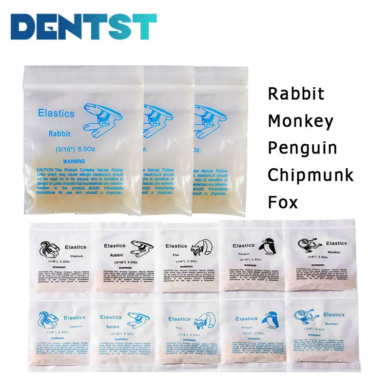 

100 шт./пакет Стоматологическая Ортодонтическая эластичная фоторезиновая лента для скобки стоматологических материалов