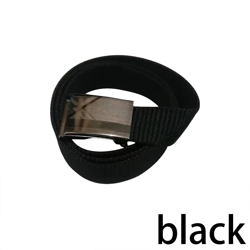 

Черный однотонный ремень с серебристой текстурой и пряжкой высокого качества, мужской военный зеленый ремень, женский модный трендовый рем...