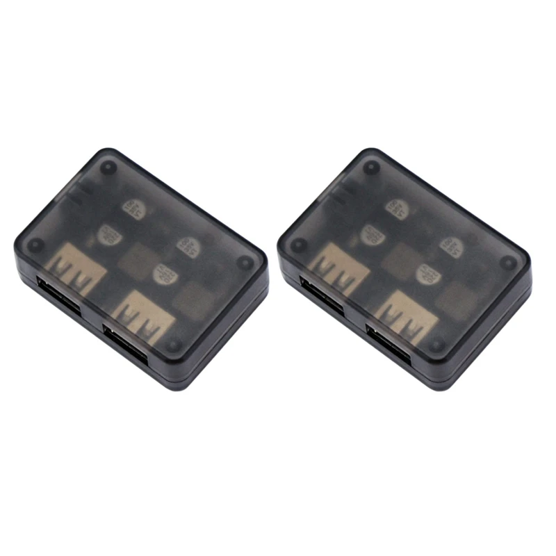 

2X 12V To 5V DC USB Buck Converter,Dual USB Port Fast Charger Board Auto Power Supply Adapter DC-DC 6-30V 12V 24V To 5V