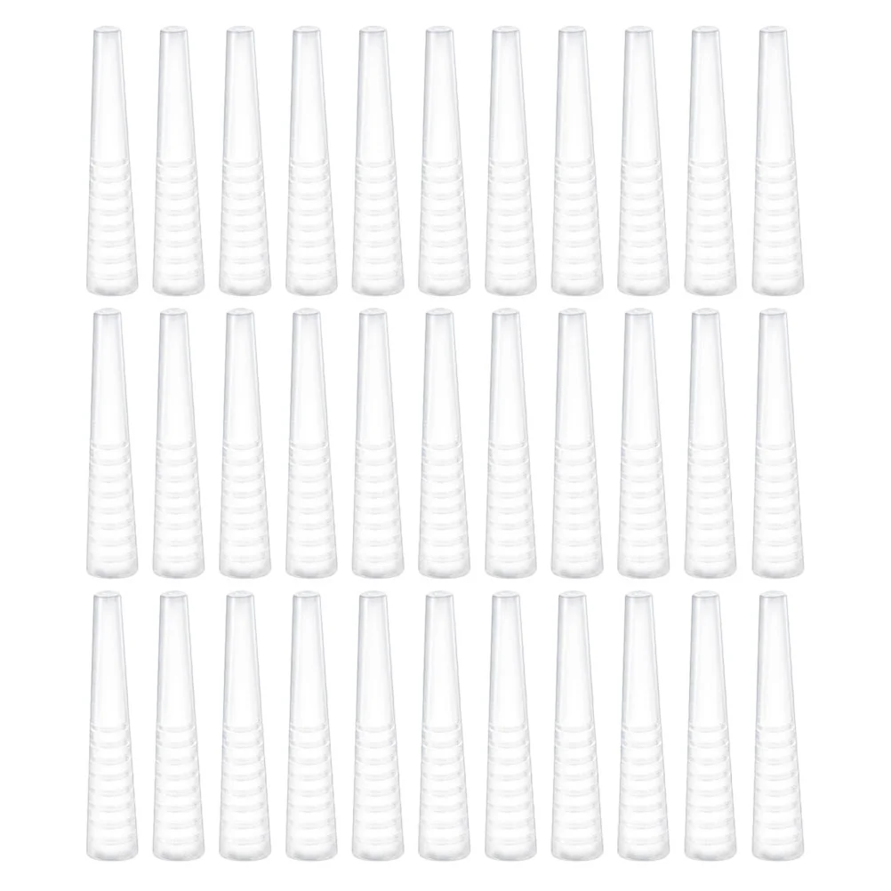 

Cover Eyelashes Covers Sleevetips Protector Elbow Cap Grafting Tipsilicone Eyelash Head Holder Clear Straight Caps Cases Tools