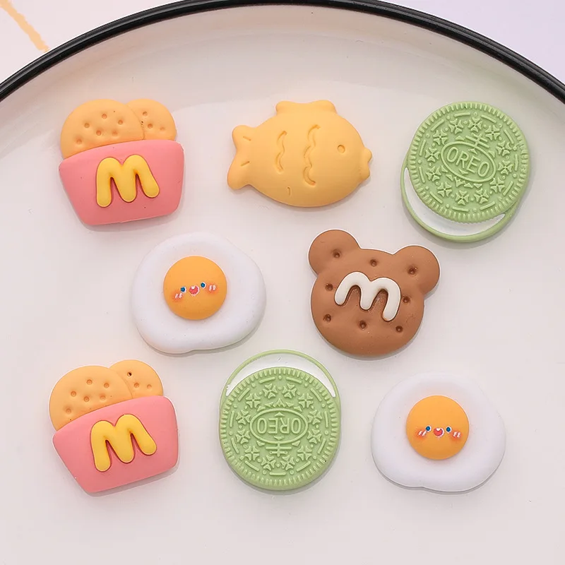 

Бесплатная доставка 100 шт./лот новые милые полимерные мини Мультяшные с плоской задней стороной резиновые DIY свадебные заколки аксессуары д...