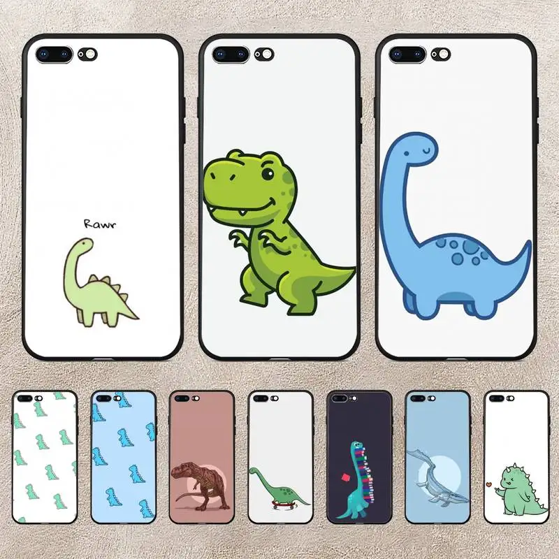 

Dinosaur Phone Case For Huawei Y5 Y62019 Y52018 Y92019 Luxury Funda Case For 9prime2019