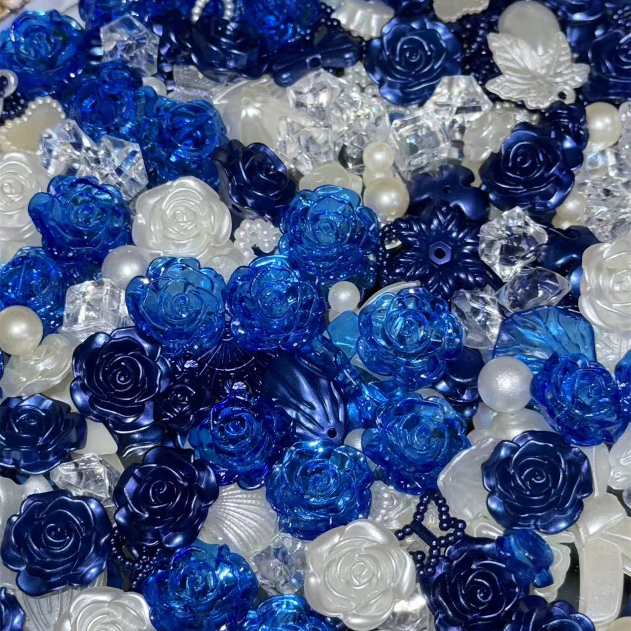 Ледяное проникновение Темно-синий однотонный темно-синий смешанная серия