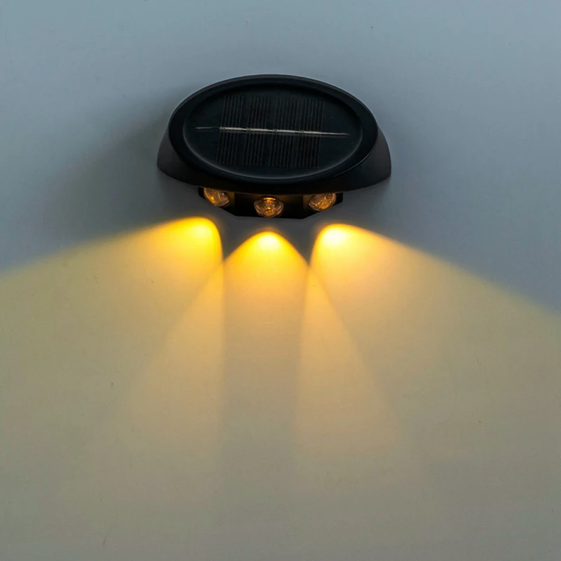 ABHG Солнечные уличные фонари Бытовые садовые Настенные светильники Лестничные
