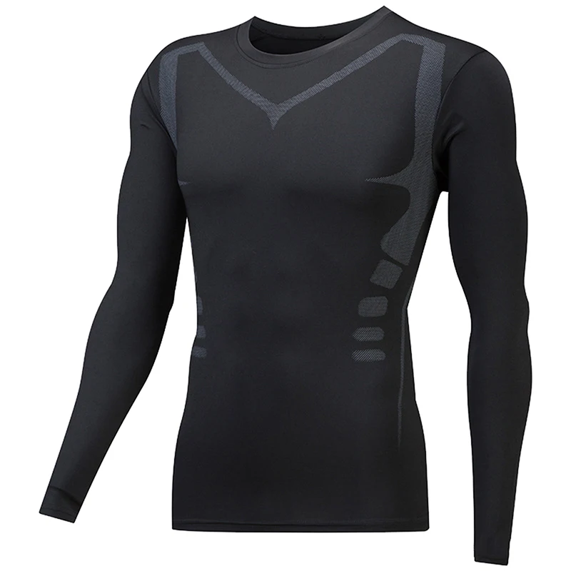 

Compression Tight Gym Shirt Cool Dry Long Short Sleeve Fitness UnisexTight Shirt Men Long Short Sleeveless Inner Compression