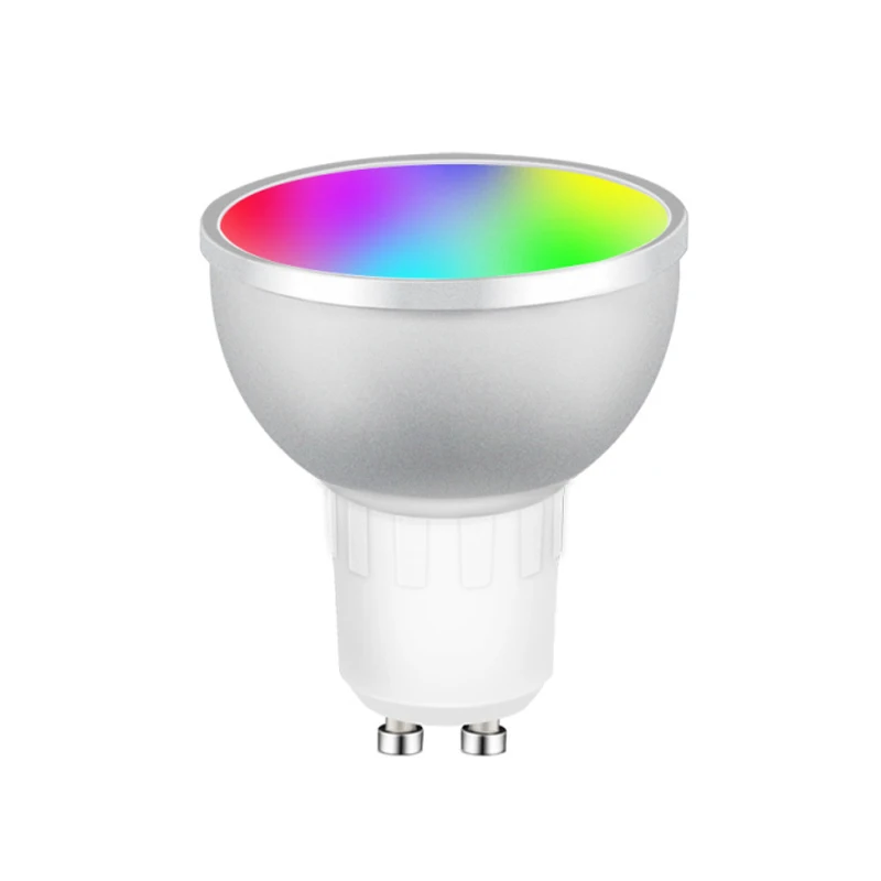 

5w Smart Led Light Bulb Voice Control Work With Alexa Google Home Smart Lamp Bluetooth--compatible Tuya Wifi Light Bulb Rgbcw