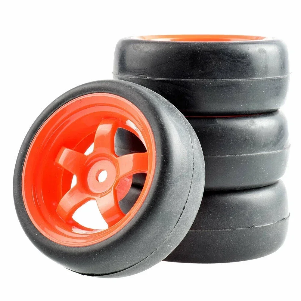 RC 6030-6018 Наборы гладких гоночных шин и колес для туристического автомобиля HSP HPI 1:10