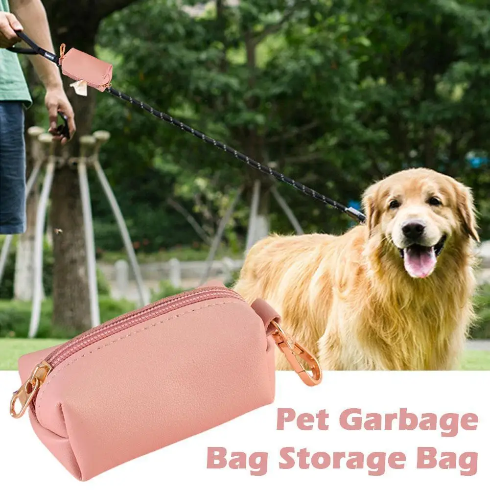 

Protable Dog Poop Biodegradable Bag Dispenser Pouch Bags Pick Bag Cat Puppy Organizer Poop Housebreaking Up Holder Garbage R3Q4