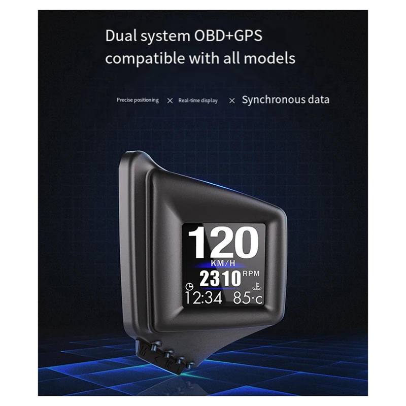OBD + GPS вождение автомобиля A401 проекционный дисплей спидометр давление масла