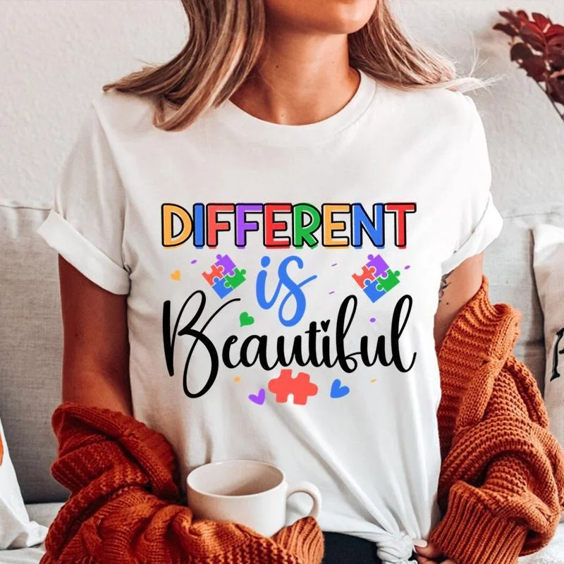 

Женская футболка с круглым вырезом и коротким рукавом, с принтом