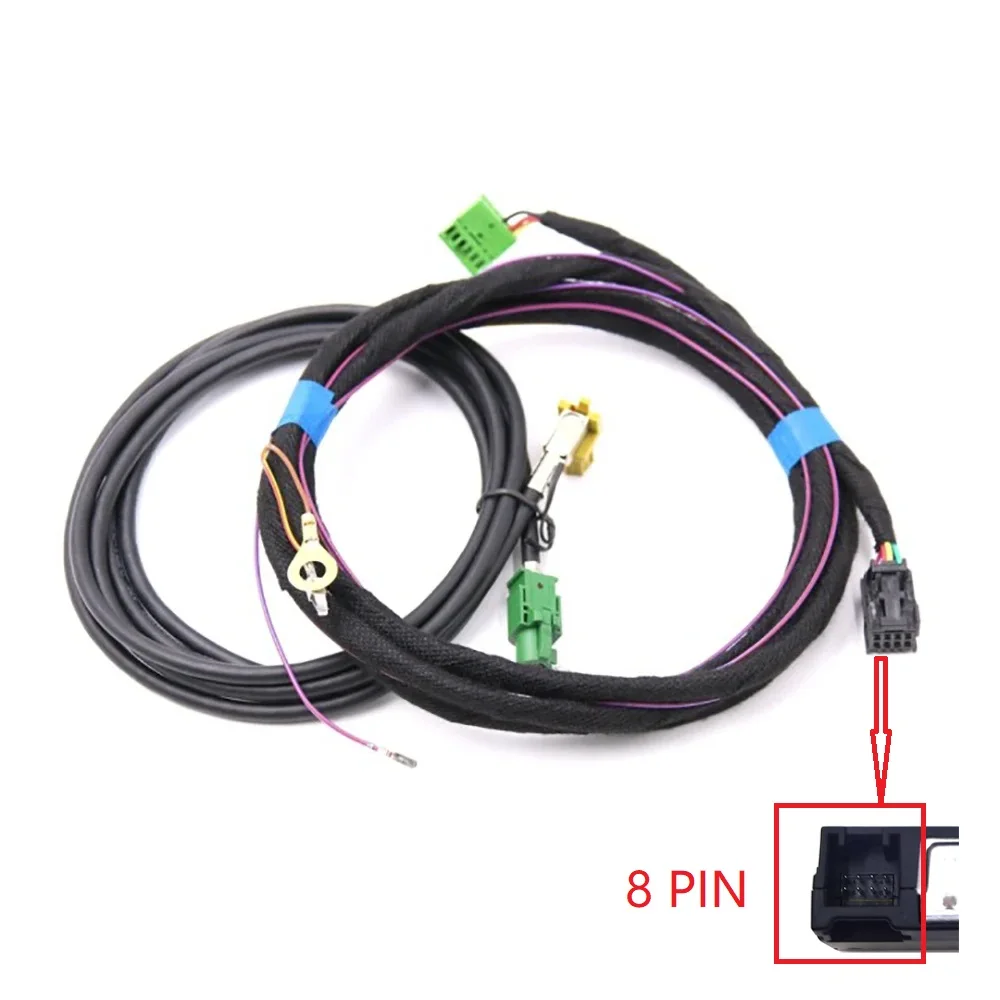 

ДЛЯ Audi A3 A4 A5 B9 8W Q3 Q5 Q7 FY Audio CarPlay Android Auto AMI USB Музыкальный смартфон Интерфейс AUX-IN Жгут проводов