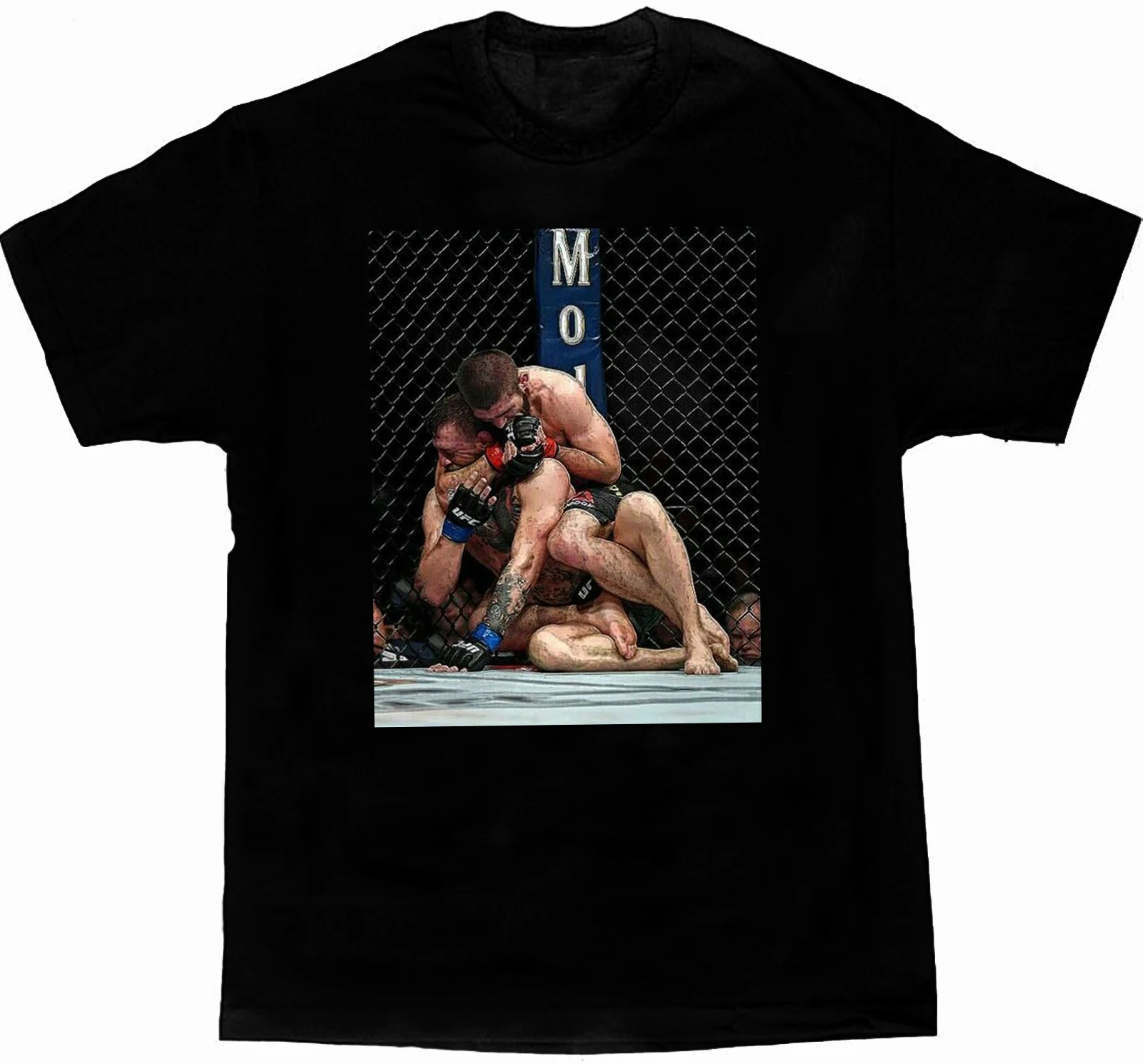

Khabib Nurmagomedov Vs Conor McGregor Octagon MMA Fight T-Shirt. Summer Cotton Short Sleeve O-Neck Mens T Shirt New S-3XL
