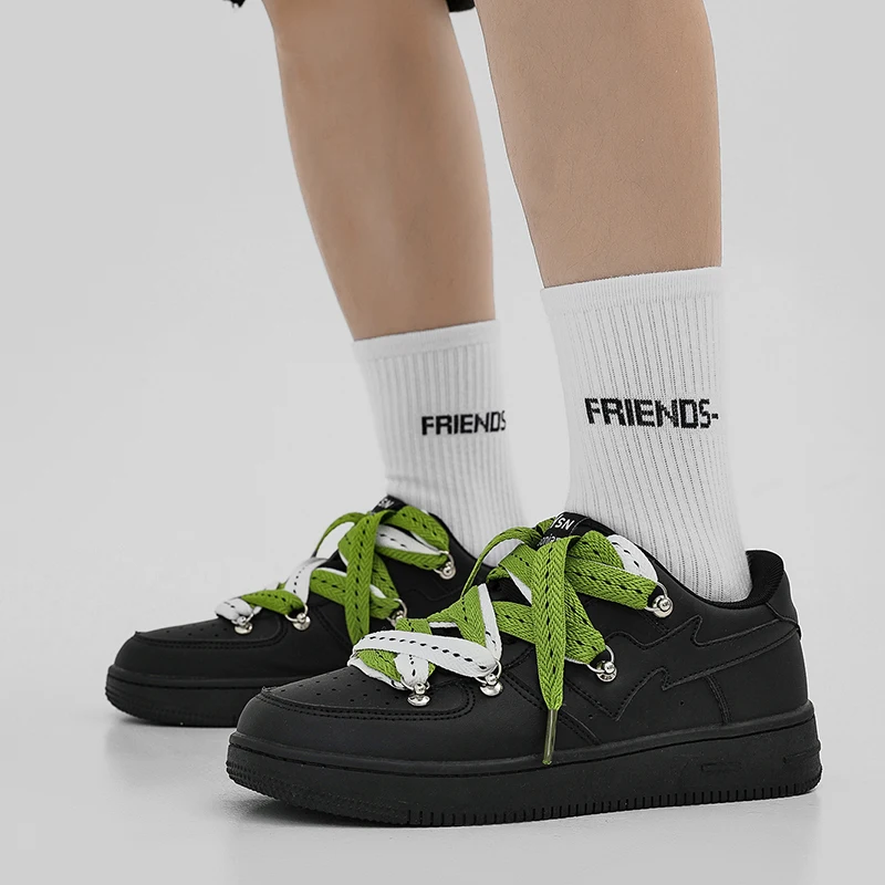 New Fashion Men Women Vulcanized Sneakers Lace-up Casual Skateboard Shoes Männer Frauen Vulkanisierte Sneakers Skateboard Schuhe