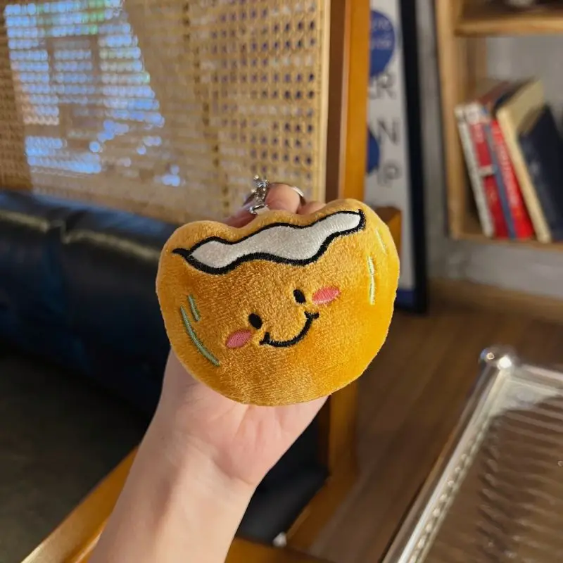 Милые кокосовые и деревья дизайн пара брелоков плюшевый брелок для двух забавных