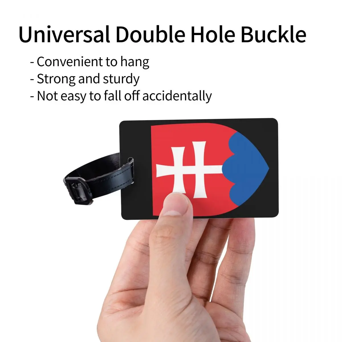 Герб Словакии под заказ бирка для багажа с именной картой словацкий флаг крышка