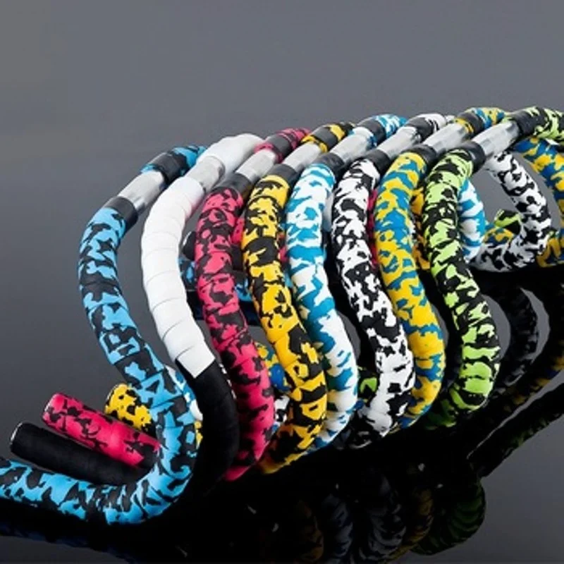 

Camouflage Handlebars with Road Racing Handlebars with Bicycle Handlebars Bicycle Handlebar Curved Handle Tape Bike Straps
