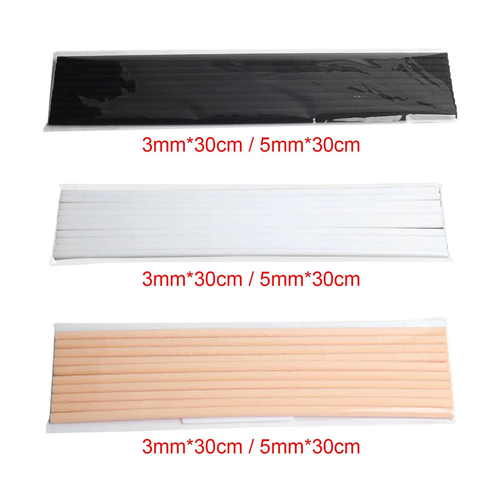 

10x Reed Diffuser Sticks Set Essential Oil Length 12inch Fragrance Reed Diffuser Replacement Sticks for Bedroom Living Room SPA