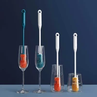 bottle cleaning brush cartoon long handle cup brush long handle thermos cup kettle brush washing cup milk bottle