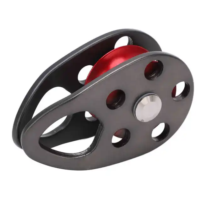 20KN Rock Climbing Pulley ​Aluminum alloy ​Side Swing Pulley for Outdoor Activities 3