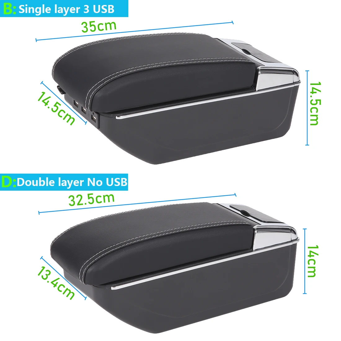 Подлокотник для Opel Corsa D автомобильный контейнер хранения детали интерьера