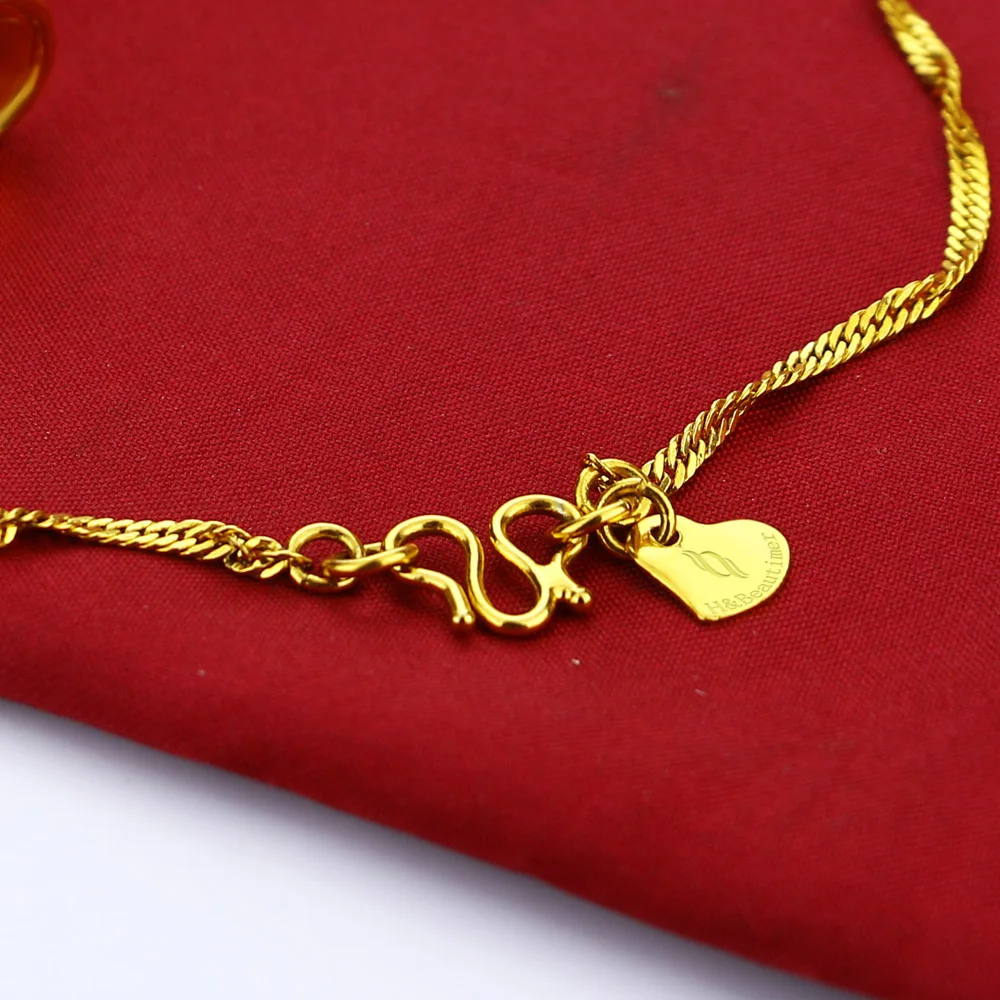 Новая мода полый кулон в виде клевера стерлинговое серебро 925 пробы золотого