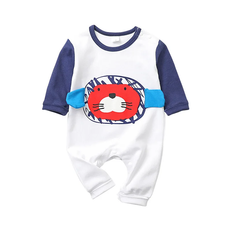 New Baby Boys Clothing Spring and Autumn Children One-Piece Rompers Baby Girls Clothes Newborn Baby Outfit