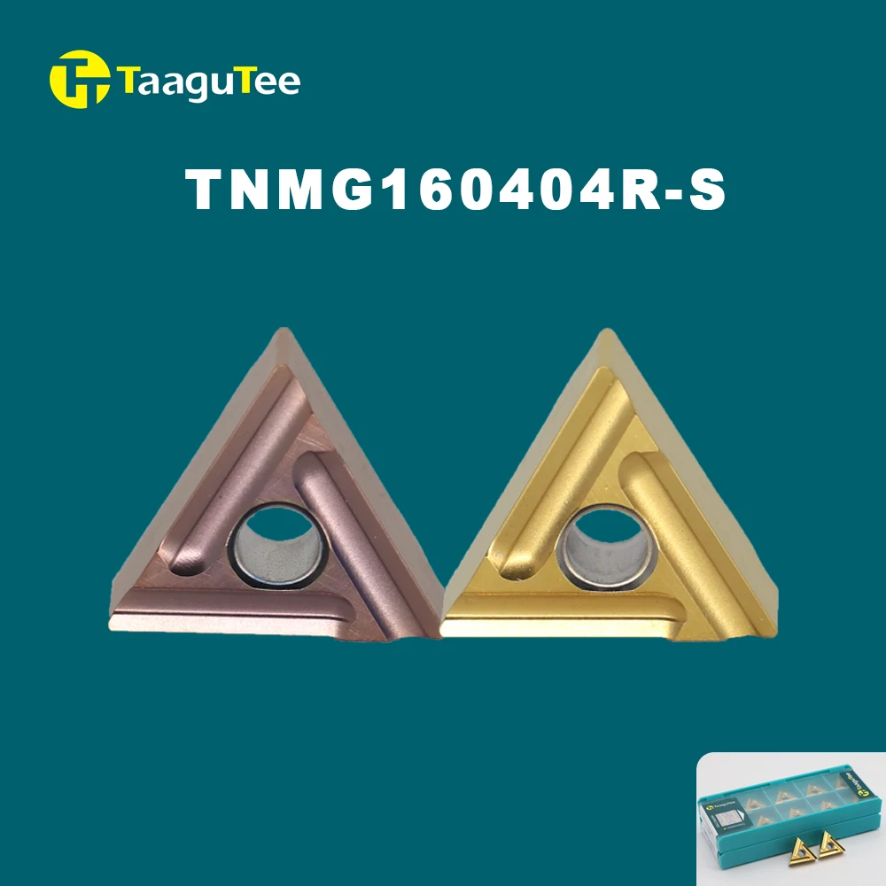 10Pcs TNMG160404 R S TT1125 Carbide Inserts TNMG160404 High Quality External Turning Tool CNC Lathe Cutting Tools For steel