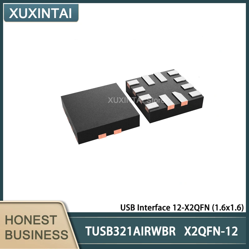 

5Pcs/Lot TUSB321AIRWBR TUSB321 USB Interface 12-X2QFN (1.6x1.6)