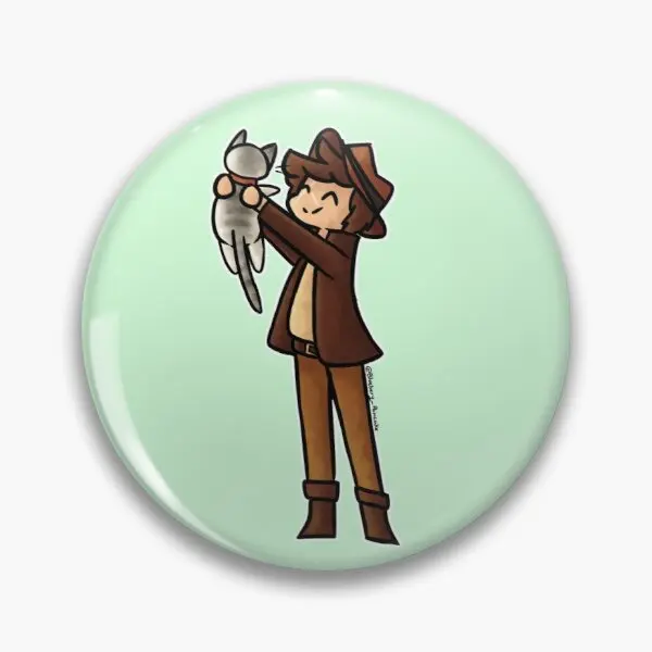 Goodtimeswithscar наклейки Hermitcraft настраиваемая мягкая булавка для кнопки заколка для лацкана любимый модная брошь на воротник Креативная одежда