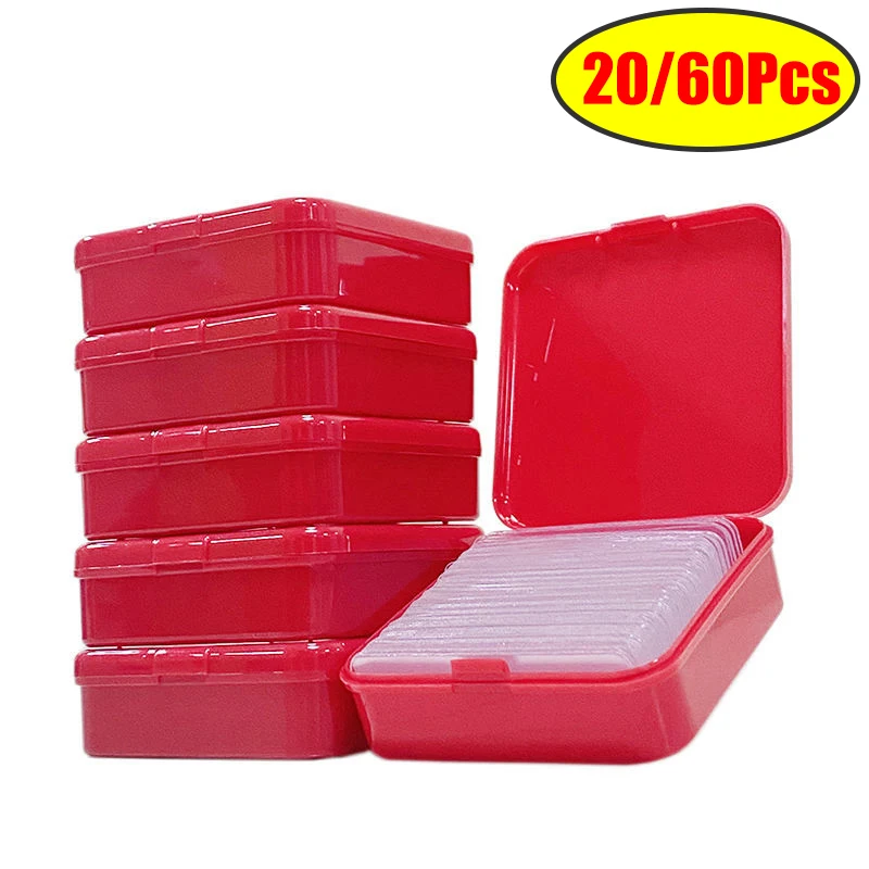 

20/60Pcs Transparent Reusable Double Sided Stickers Tape Wall Sticker Non-Marking Easy To Cut High-Adhesive Strong Double Tape