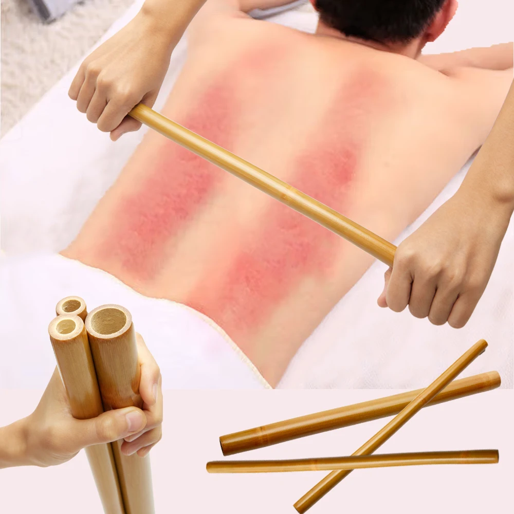 

Natural Bamboo Massage Sticks Wood Therapy Maderoterapia SAP Scraping Stick Cellulite Gua Sha Massage Muscle Pain Relief Relax