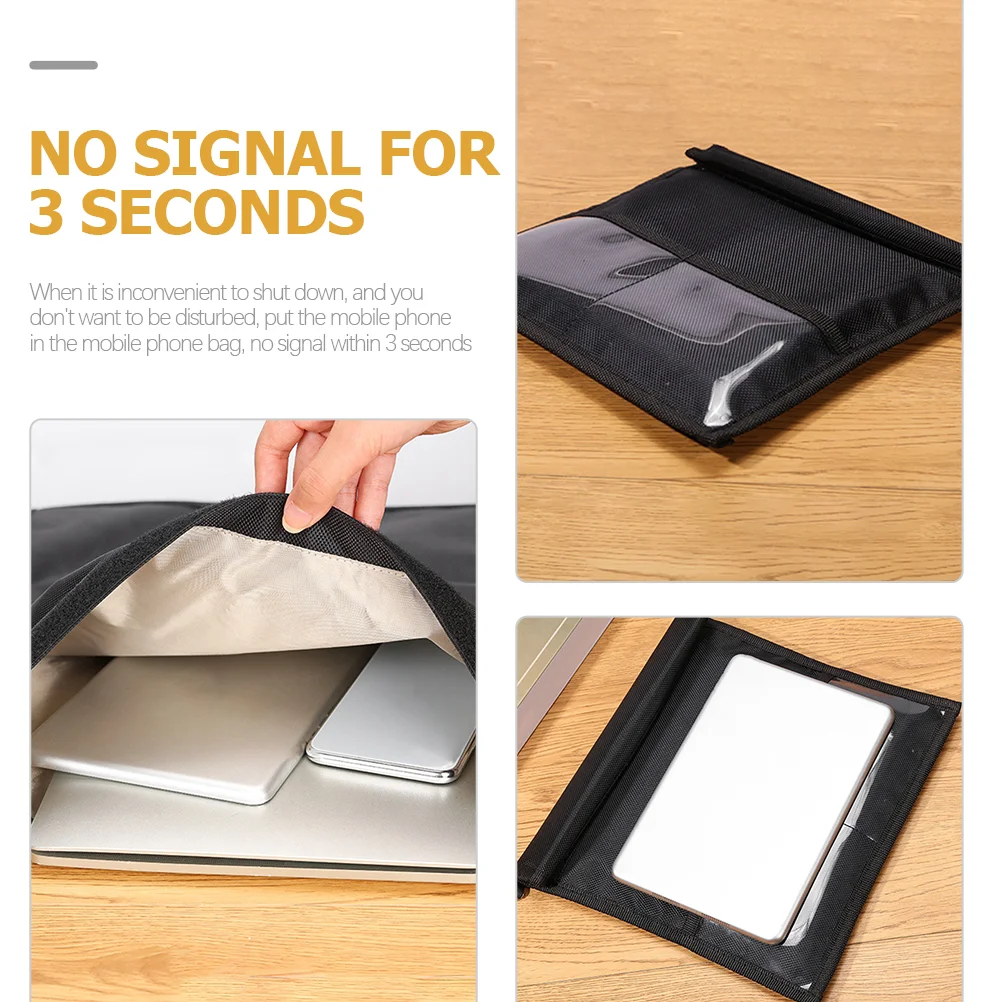 

Faraday Bag 13.3 inch Tablet Smartphone Signal Blocker Privacy Protection Pouch