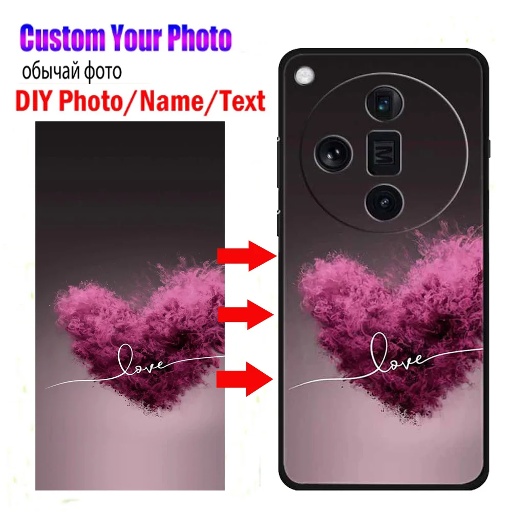 Чехлы для телефонов на заказ OPPO Find X7 Ultra Cover X7PRO DIY Photo Image Design Funda for X6 Pro X 7