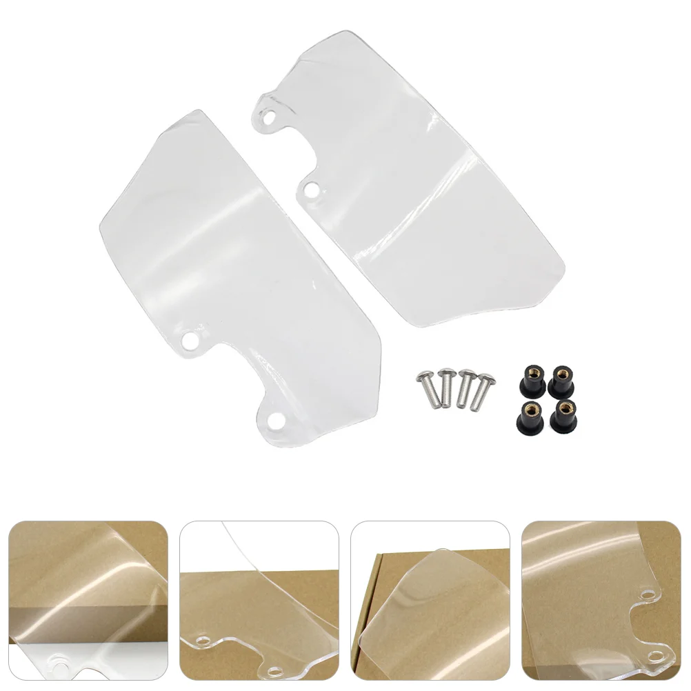 

Motorcycle Windshield Windscreen Protector Spoiler Motorbike Wind Deflector