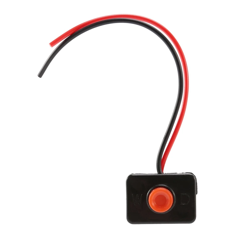 4X DC 12 В 2A клейкая Базовая Кнопка временно действующий проводной переключатель