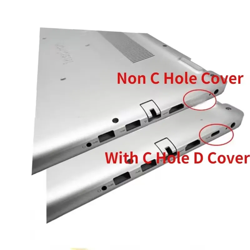 Фото Новые детали для Inspiron 15 5584 P85F: задняя крышка LCD 0GYCJR, передняя рамка 0J0MYJ, петли 0DFX5J, подставка для рук 02T6HN, нижний корпус 15.6 дюймов, серебристый цвет. №5
