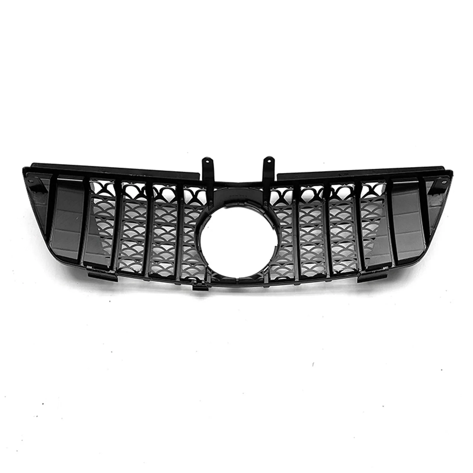 Фото Для Mercedes-Benz ML Class W164 ML320 ML350 ML550 GT 2005-2008 Diamonds Style Решетка переднего бампера Сетчатые решетки Автозапчасти №2