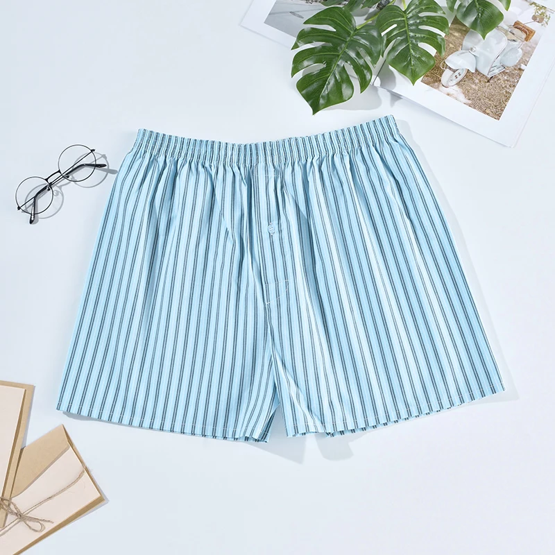 4pcs/Lot Men's Panties Male Underpants Man Elastic Shorts Cotton Boxers Underwear Homme Arrow Panties Comfortable Loose Pants