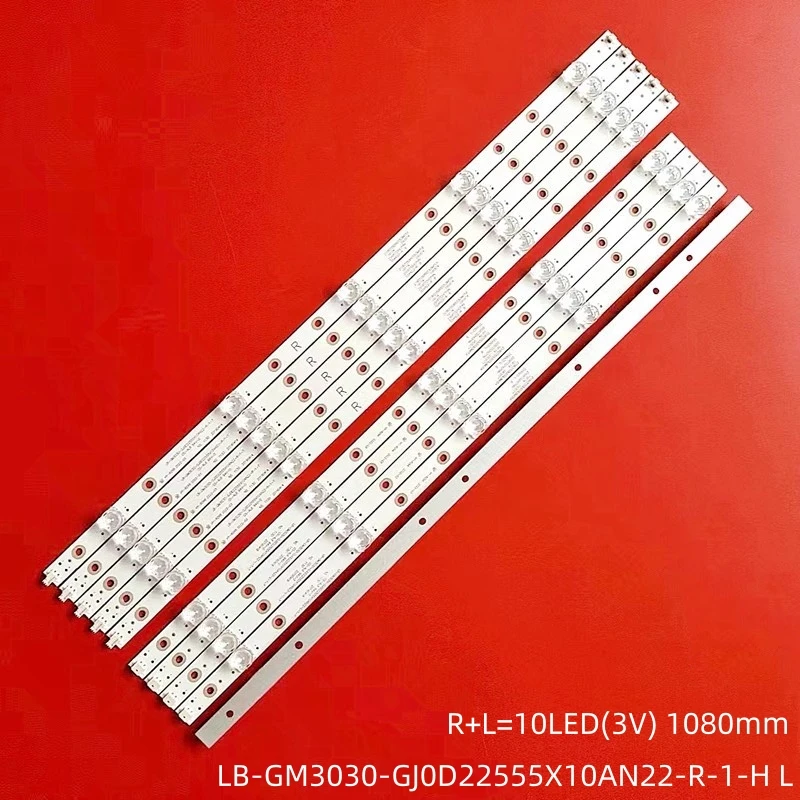 

Светодиодная лента для Philips 55PUS6523 55PUS7304 55PUS6704 55PUS7394 55PUS7504 55PUS6754 (комплект из 10 шт)