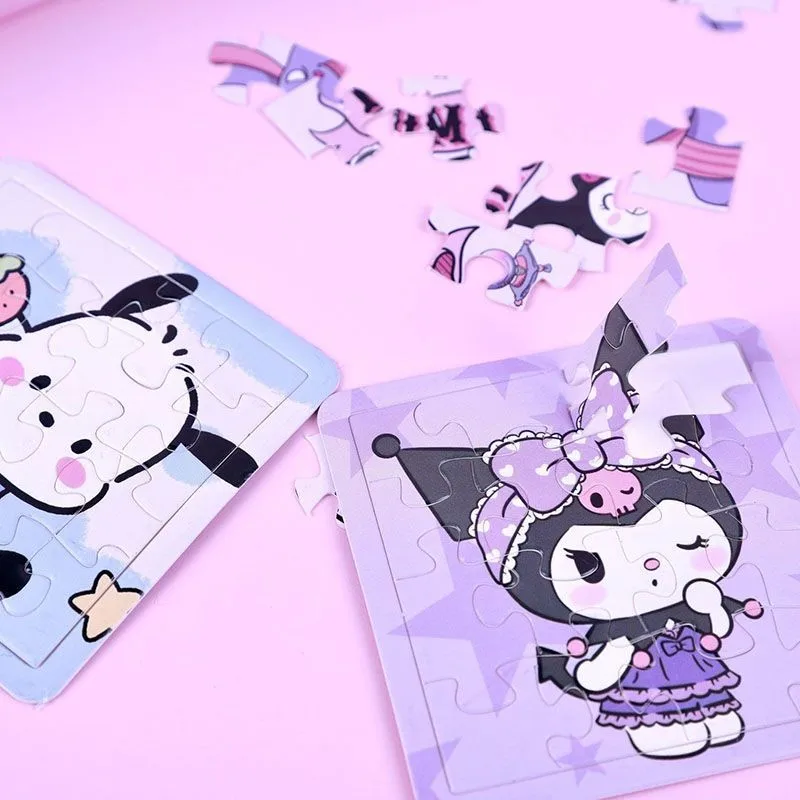 5 шт./коробка детская головоломка Hellokitty My Melody Kuromi Cinnamoroll