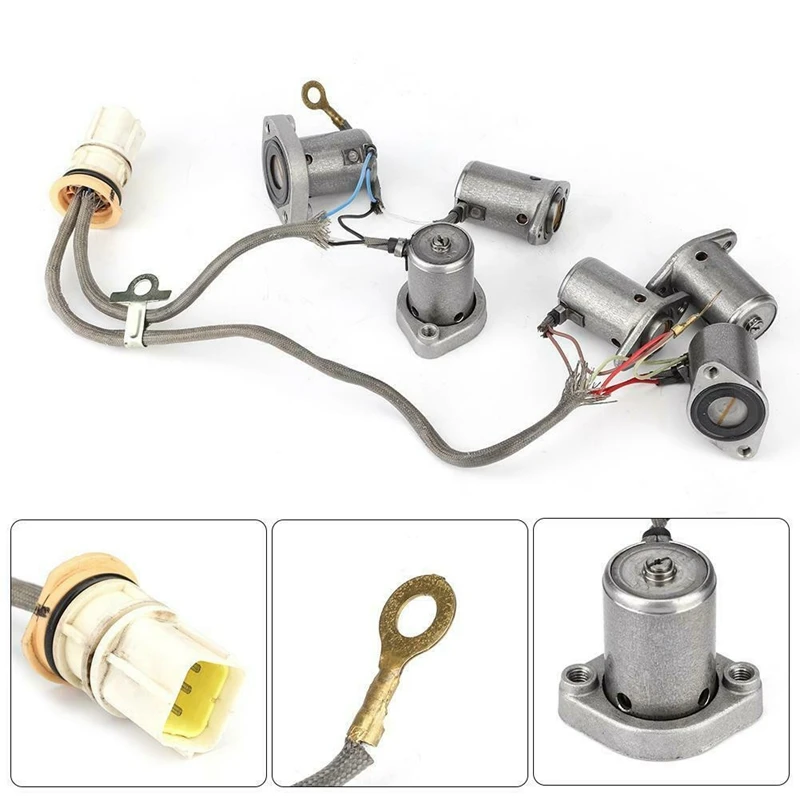 Комплект соленоидов коробки передач для Hyundai Kia Accent Tiburon A4BF3 2000-On (99692) 46313-22700
