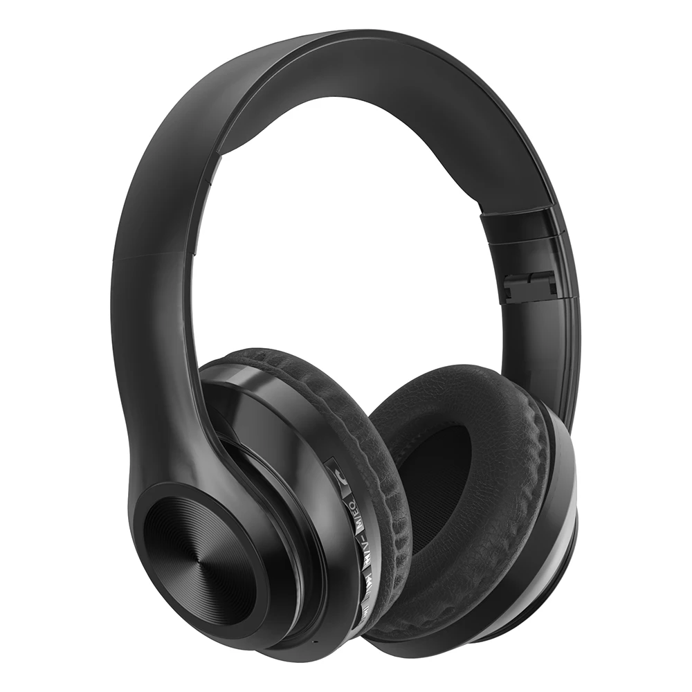 

Wireless Headphone Bluetooth Earphone 5.0 Foldablel Deep Bass Stereo Noise Reduction Gaming Headset with Mic for Mobile PC Xbox