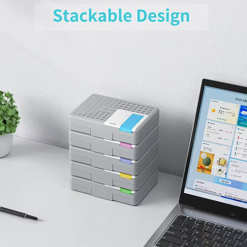 PHIXERO 3 5 M.2 Защитный ящик для жесткого диска с этикеткой SSD HDD Противоударный