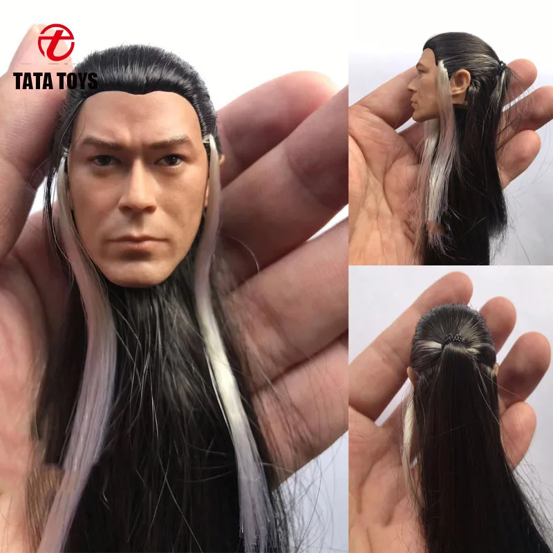 

1/6 Scale Super Head Sculpt Hongkong actor Gu Tianle Yang Guo Fit 12" Action Figure Body