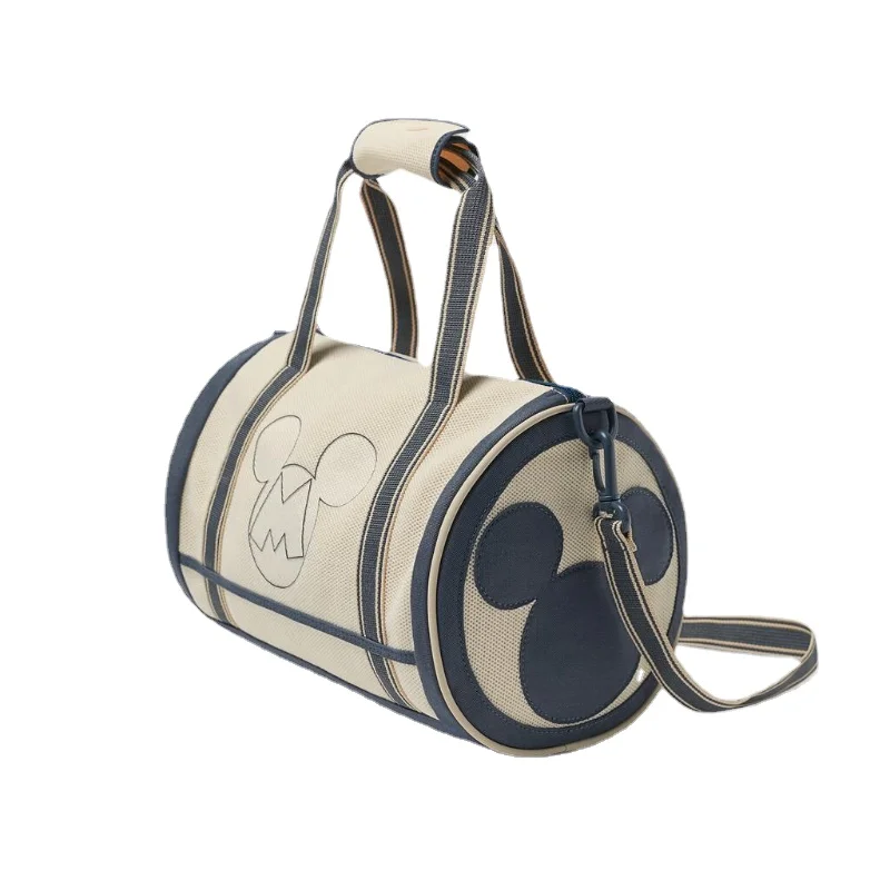 Disney Mickey Mouse travel bag new canvas bowling mouse head print large capacity children or women crossbody bag