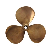 factory directly wholesale copper 3 blade steel boat outboard propeller